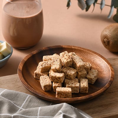 【米森 Vilson】香濃起司一口酥 20g×5包｜低溫烘焙餅乾｜加倍帕瑪森起司｜無防腐劑無人工添加｜全家共享零食3