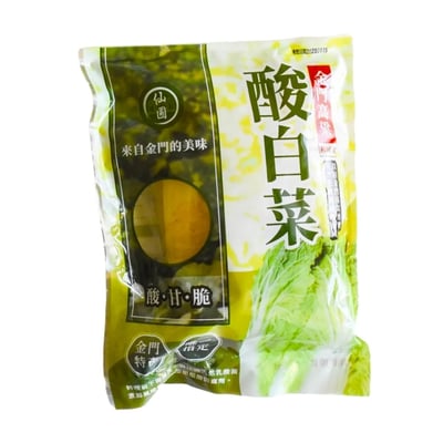 【仙圃】 金門高粱 酸白菜 (600g±5%、固形物 550g±5%)1
