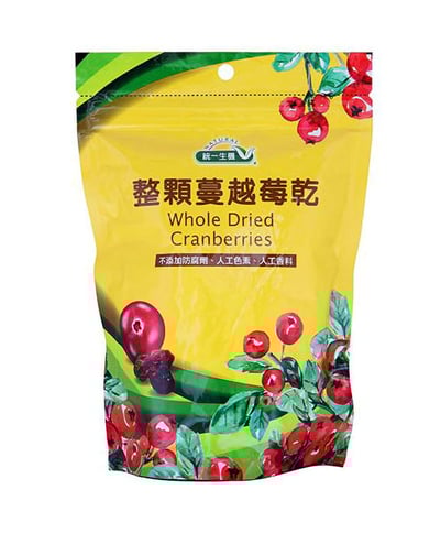 【統一生機】 果然優果乾系列 葡萄乾 蔓越莓乾 整顆蔓越莓乾 藍莓乾 蜜棗乾 杏桃乾 繽紛果乾4