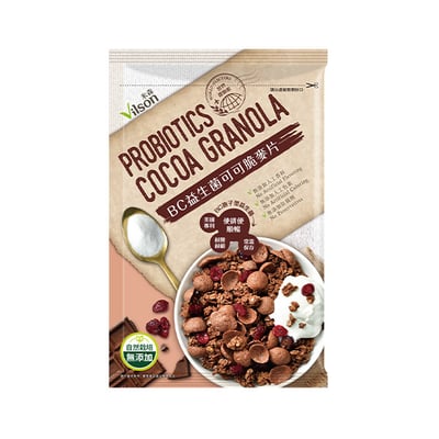 【米森 Vilson】隨手包麥片｜BC益生菌草莓/BC益生菌可可/水果覆盆莓/香酥可可脆片/乳酸菌草莓優格/草莓莓果脆麥片｜即食早餐｜高纖穀片8