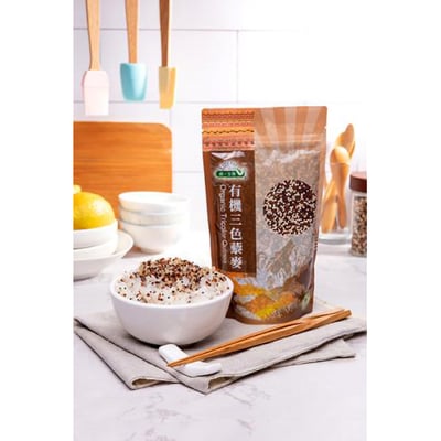 【統一生機】有機三色藜麥 300g｜慈心有機認證 無農藥殘留 白藜麥 紅藜麥 黑藜麥 高膳食纖維 植物性蛋白 無麩質 超級穀物2