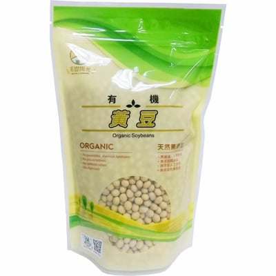 【友綠生活】有機黃豆 400克/包｜五穀雜糧｜豐富植物蛋白｜非基改黃豆1