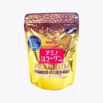 【MEIJI 明治】 日本境內版 膠原蛋白粉 / 金色升級版 196g 28日 小分子4