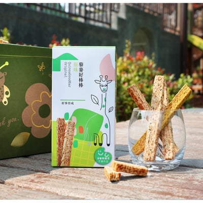 【集賢庇護工場】藜麥好棒棒180g 12入/盒(原味/鹹蛋黃/黑芝麻/薑黃)｜健康營養零食，藜麥添加，口感香脆，無添加化學成分，安心享受好滋味5