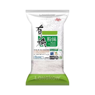 【龍口】有機粉絲 175g/包｜有機冬粉 新裝上市 無添加 健康安心 低脂低熱量1