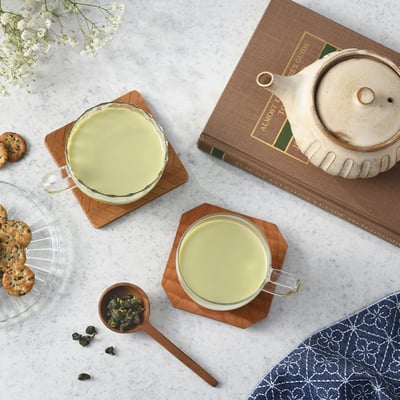 【米森 vilson】好菌牧場 金萱茶拿鐵 20gx10包/盒 美國專利好菌 台灣茶 高山 金萱茶2