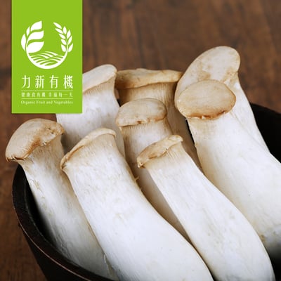 有機杏鮑菇 220～250g/盒｜厚實Q彈 多汁鮮甜｜無農藥安心栽培1