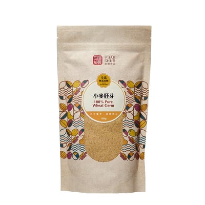【源順】小麥胚芽 450g｜高纖高蛋白｜無添加糖/人工香料/化學添加物｜可沖調/烘焙代乳粉1