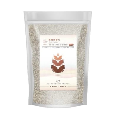 【友綠生活】極光高纖黑麥片 1000g｜芬蘭冰河灌溉 非基改 天然無添加 健康烘焙麥片1