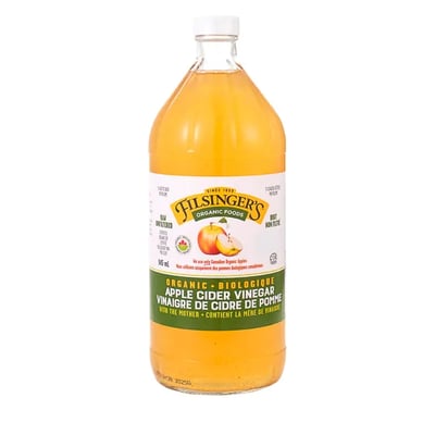 【自然思維】Filsingers 加拿大原裝進口 有機蘋果醋 945ml｜無加糖｜生酮飲食推薦｜單瓶/3瓶優惠 超取上限3瓶1