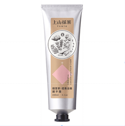 【tsaio 上山採藥】植萃保濕護手霜 60ml｜艾草極嫩白｜積雪草密集滋養｜乳油木果極潤｜瞬效補水不黏膩 × 築起鎖水保護層｜植萃天然配方3