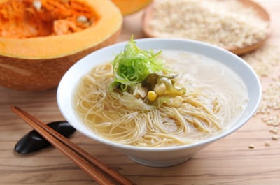 【源順食品】南瓜糙米米粉 200g (4粒入)｜台灣有機南瓜研磨｜高纖香甜｜無添加色素3