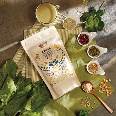 【源順】牧草精力湯 500g｜無添加糖｜富含膳食纖維｜純素養生穀粉｜早餐宵夜沖泡飲3