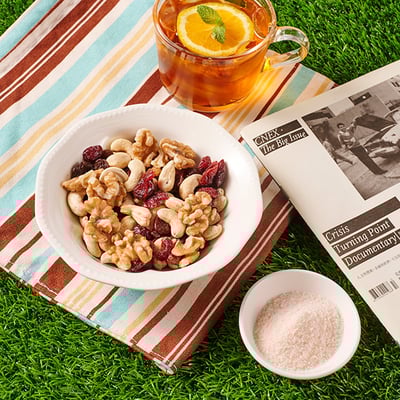 【米森 vilson】無調味 有機三珍堅果 120g 玫瑰鹽烤 有機綜合堅果 150g3