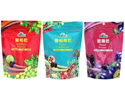 【統一生機】繽紛果乾禮盒｜葡萄乾・蔓越莓乾・蜜棗乾一次入盒｜高纖無負擔｜全家安心分享2
