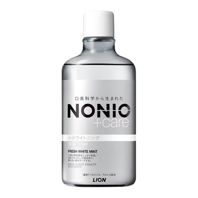 【日本獅王 LION】NONIO 終結口氣漱口水｜浸潤薄荷/澄橘薄荷/晶燦亮白｜600ml 日本原裝進口 長效淨澈口氣2