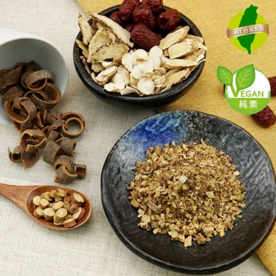 【甜河谷】首烏靈芝藥膳燉包 50g(25g×2)｜珍貴靈芝子實體｜無添加藥膳湯底2