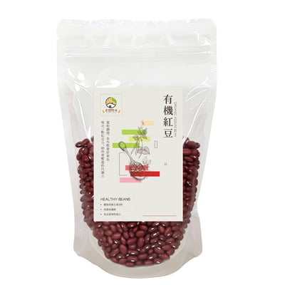 【友綠生活】有機紅豆 400g｜天然無農藥 高鐵質 煮湯甜品必備1