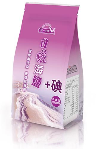 【統一生機】日曬海鹽立袋系列 450g/袋（玫瑰鹽 / 日曬海鹽 / 日曬海鹽加碘）4
