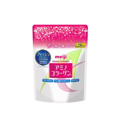 【MEIJI 明治】 日本境內版 現貨在台 隔日到貨 膠原蛋白粉 196g 28日 小分子1