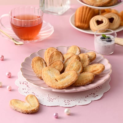 【米森 Vilson】厚奶油蝴蝶酥 10g×10包/袋｜天然健康餅乾/兒童零食/小朋友最愛3