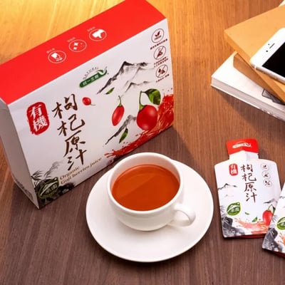 【統一生機】有機枸杞原汁 30ml×10包/盒｜100%鮮果壓榨｜無加水蔗糖｜非濃縮還原｜隨身包設計｜無防腐劑人工添加｜青海枸杞手工採摘3