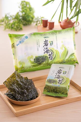 【統一生機】岩海苔 4.8g×3包｜韓國岩紫菜｜芝麻油烘烤｜香脆清爽 健康零食2