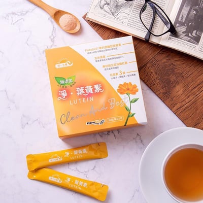 【統一生機】 淨•葉黃素 游離型葉黃素 (2.5克/30包/盒) 無色素 無甜味劑 無防腐劑 無人工香料3