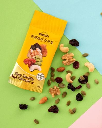 【統一生機】綜合堅果隨手包系列｜原味 / 無調味 / 薑黃 / 黑糖可可腰果 / 薄鹽全堅果 / 紅棗脆片 / 腰果｜低溫烘焙｜無人工添加｜健康零食小包裝8