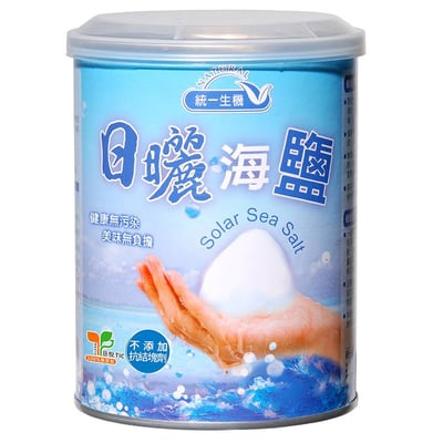 【統一生機】日曬海鹽 大罐 600g｜100%天然日曬製成｜保留海洋礦物質｜西班牙鹽田原裝｜烹調/醃漬/燒烤料理適用1