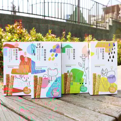 【集賢庇護工場】藜麥好棒棒180g 12入/盒(原味/鹹蛋黃/黑芝麻/薑黃)｜健康營養零食，藜麥添加，口感香脆，無添加化學成分，安心享受好滋味2