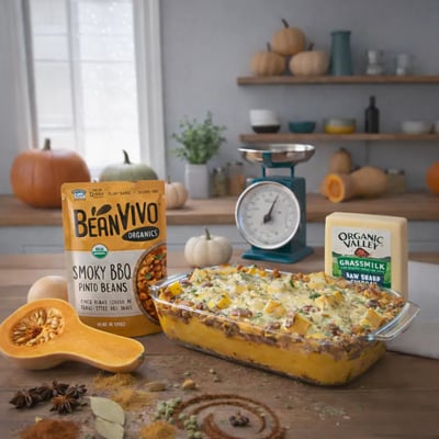 【布緯】BeanVivo 有機煙燻燒烤斑豆 283g｜美國原裝進口 USDA 有機認證｜德州風味 BBQ 醬｜植物基底 無麩質 植物五辛素｜微波 60 秒即食 不含 BPA 包裝3