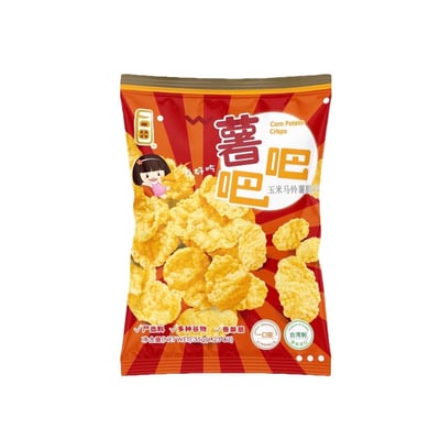 【一口田】十穀米同心餅/原味同心餅/髒髒酥/薯吧吧/陽光海苔 35g/包 奶素3