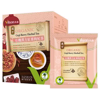 【米森 Vinson】有機茶包系列/南非國寶茶/蘋果覆盆莓茶/有機漢方養氣茶/黑糖老薑茶/晚安洋甘菊茶/舒暢薄荷茶/晶透金盞花茶4