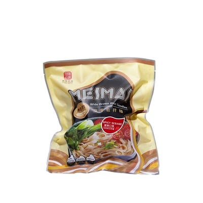 【源順】沒麥乾拌麵｜椒麻口味110g/綠椰咖口味100g｜無麩質純米麵｜台灣有機糙米製3