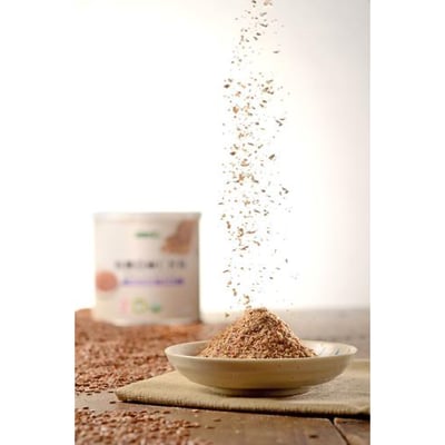 【統一生機】有機亞麻仁籽粉 200g Omega-3 超級食物 高膳食纖維 高鈣高鐵 加拿大/美國原料 慈心+USDA雙有機驗證 鐵罐密封2