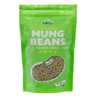 【統一生機】有機綠豆 380g｜慈心&USDA雙認證｜安心無農藥｜夏日消暑良品1