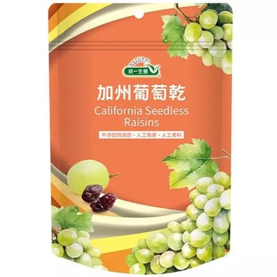 【統一生機】 果然優果乾系列 葡萄乾 蔓越莓乾 整顆蔓越莓乾 藍莓乾 蜜棗乾 杏桃乾 繽紛果乾8