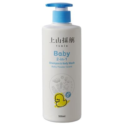 【tsaio 上山採藥】寶貝 洗髮 沐浴 二合一泡泡露 500ml 嬰兒粉香 純淨皂香 寶貝植萃溫潤乳液 350ml 沐浴乳2