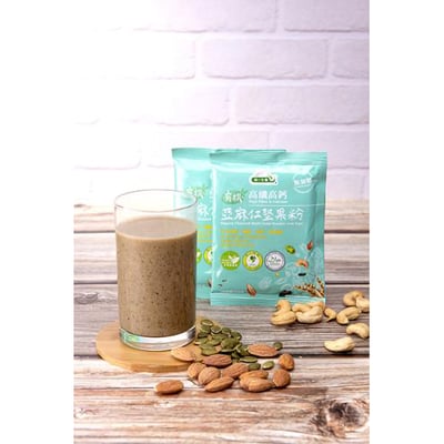 【統一生機】有機高纖高鈣亞麻仁堅果粉 30包｜無加糖無奶精｜隨手沖泡營養飲品4