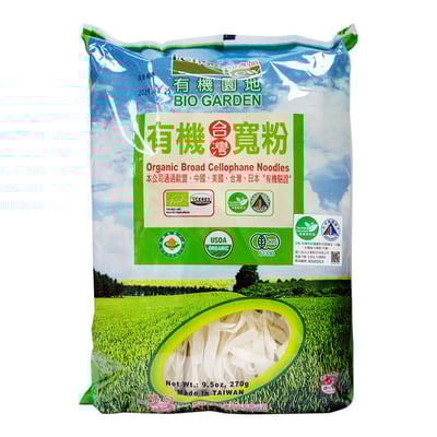【龍口】有機寬粉 270g｜全素適用｜健康安心｜多用途料理好幫手1