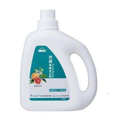 【統一生機】萊可淨 無磷濃縮洗衣精 1800g｜朝露柑橘｜環保低敏配方1