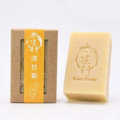 【太生利】台灣冷製手工皂100g｜洋甘菊皂/茶樹皂/美顏皂｜純天然冷製皂、純手工製作2