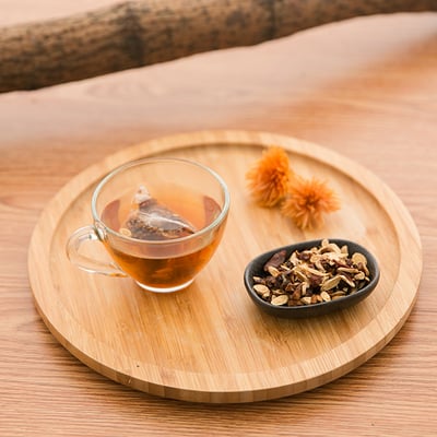 【米森 Vilson】有機漢方養氣茶 6gx8包｜有機級草本茶飲｜專利三角茶包｜無防腐劑人工添加｜SGS檢驗安心2