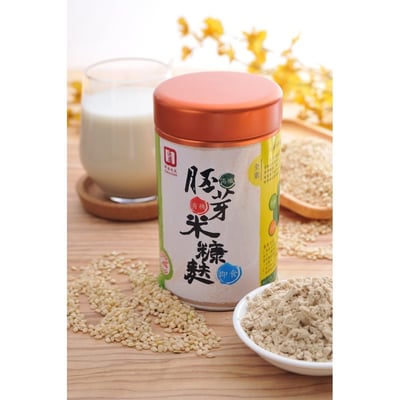 【源順】有機胚芽米糠麩 250g｜高纖穀物粉 無添加糖 天然膳食纖維 營養沖泡飲品2
