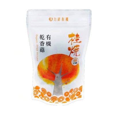 【力新有機】有機乾香菇｜厚肉黑早冬菇｜桂燒手工烘焙｜古法傳承1