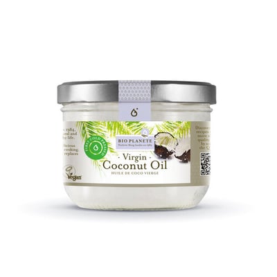 【BIO PLANÈTE 碧歐星球】天然初榨椰子油 400ml｜第一道冷壓螺旋壓榨｜無化學農藥 × 無基因改造 × 無食品添加劑｜菲律賓椰果來源｜法國有機品牌1