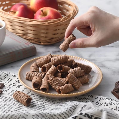 【米森 vilson】無麩質可可椰香一口捲｜17g x 5包／盒3