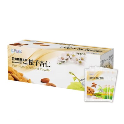【自然時記】百穀精華 杏仁粉 黑芝麻粉 松子杏仁 高鈣高纖多穀奶 生機高鈣植物奶 天然 無添加6