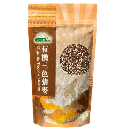 【統一生機】有機三色藜麥 300g｜慈心有機認證 無農藥殘留 白藜麥 紅藜麥 黑藜麥 高膳食纖維 植物性蛋白 無麩質 超級穀物1